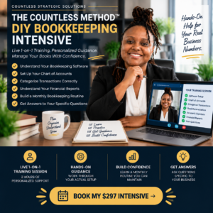 The Countless Method™ DIY Bookkeeping Intensive